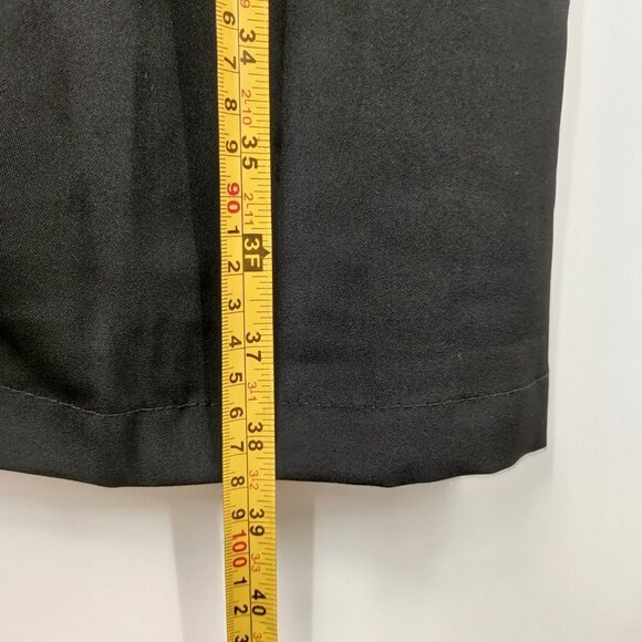 New Fourteenth Place Cut Out Cross Neck Sleeveless Cocktail Dress Medium Black - Picture 9 of 13